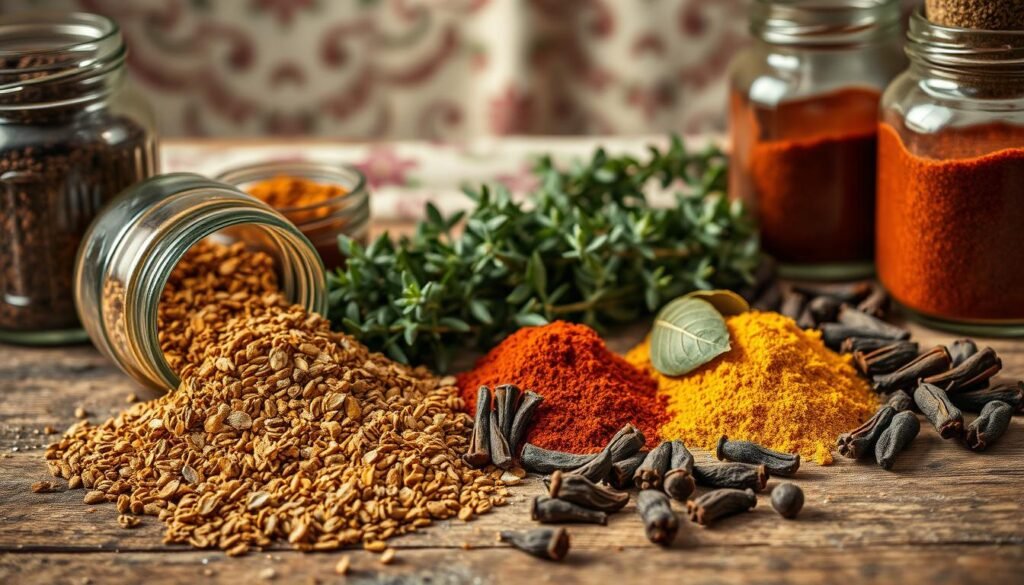 Traditional spices in British cooking Traditional spices in British cooking