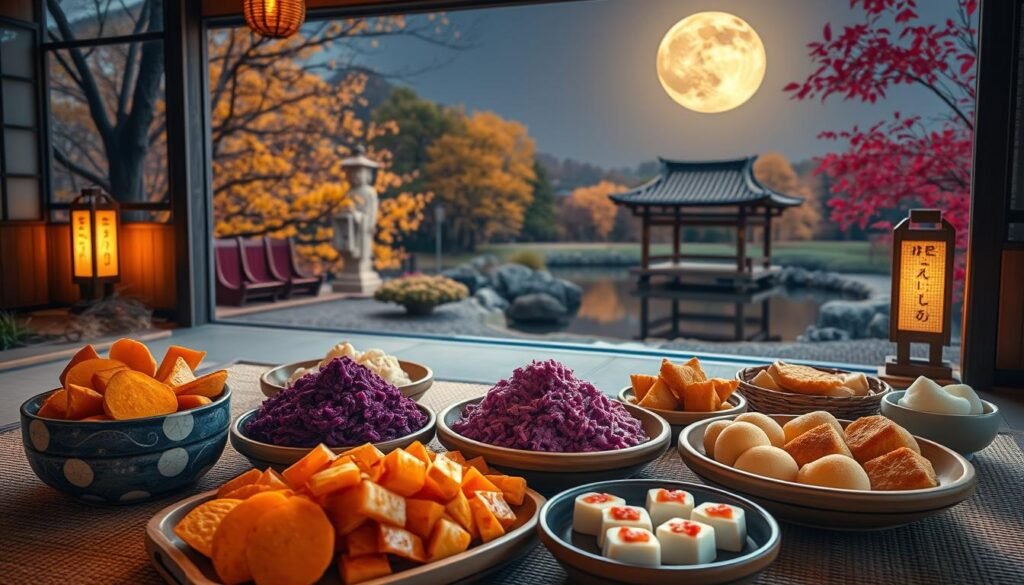 Tsukimi Celebration with Traditional Sweet Potato Recipes