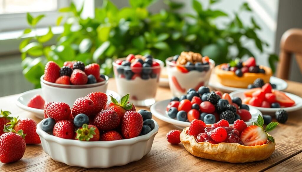 Using Fresh Berries in Dishes