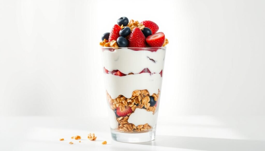 Yogurt Parfait with Cereal