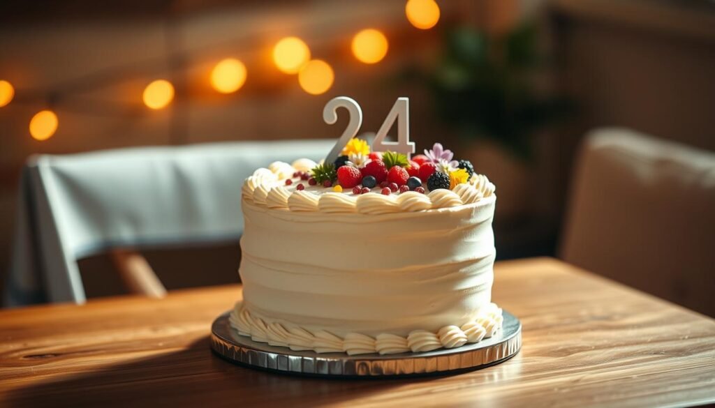 affordable 24th birthday cake