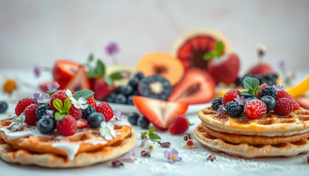 artistic breakfast garnishing ideas