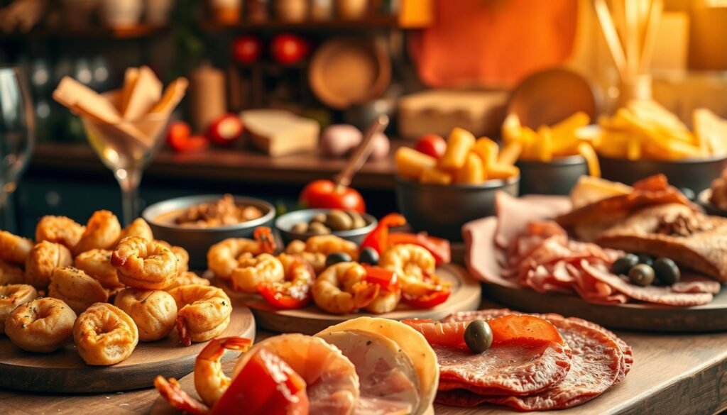 authentic tapas-style snacks
