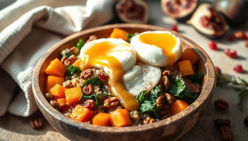 autumn harvest breakfast bowls