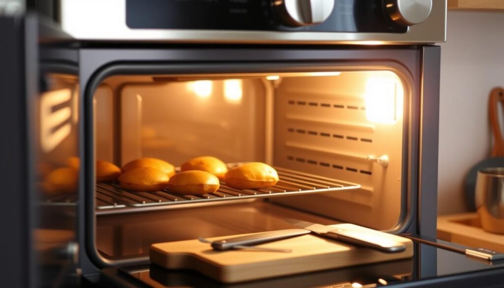 baking yaki imo in an oven