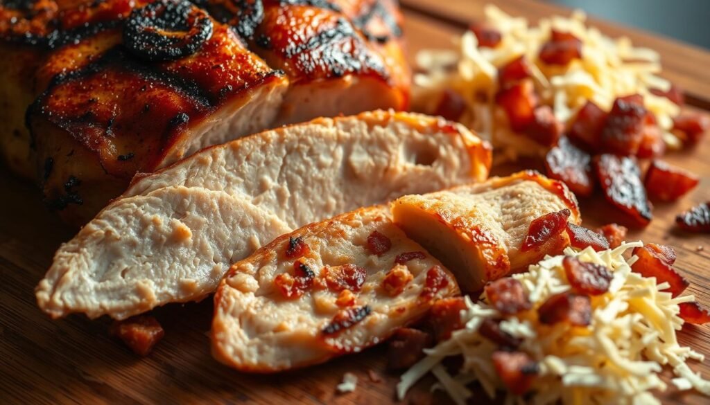 bbq chicken pizza leftover rotisserie using