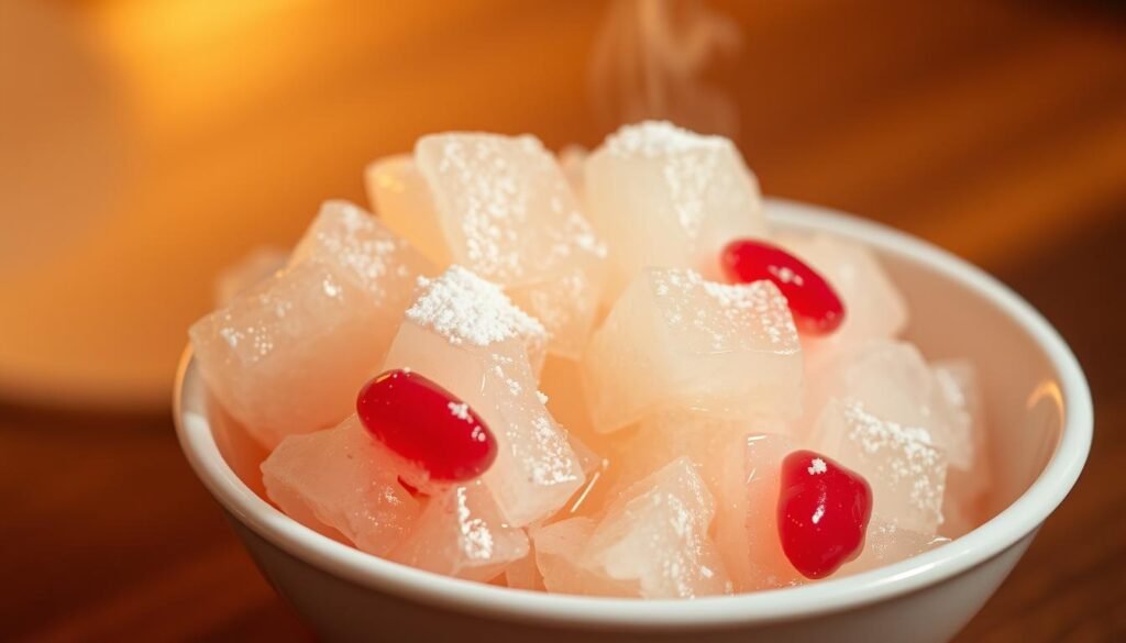 bingsu shaved ice dessert