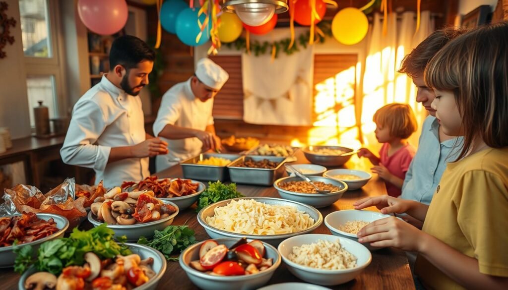 birthday breakfast for different age groups