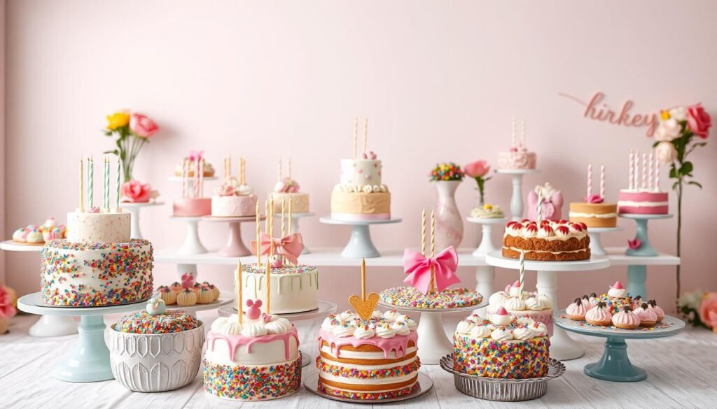 birthday cake theme ideas