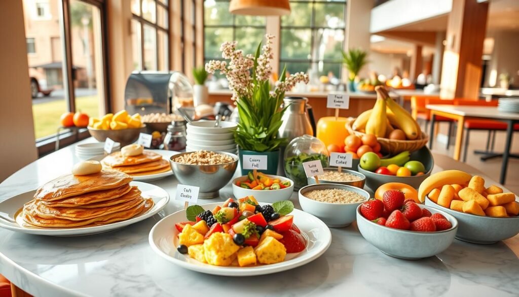 breakfast buffet for dietary restrictions