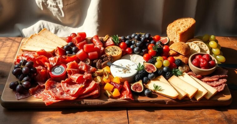 10 Eye-Catching Breakfast Charcuterie Board Ideas