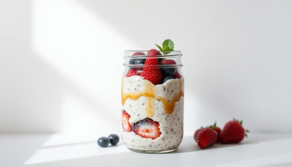 breakfast in a jar for busy mornings
