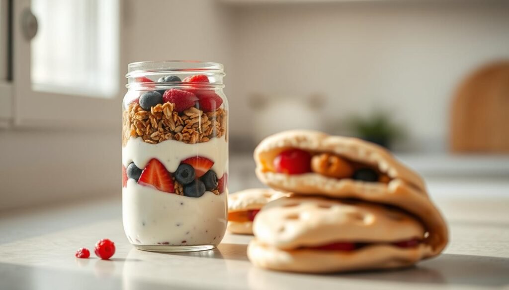 breakfast in a jar for busy mornings