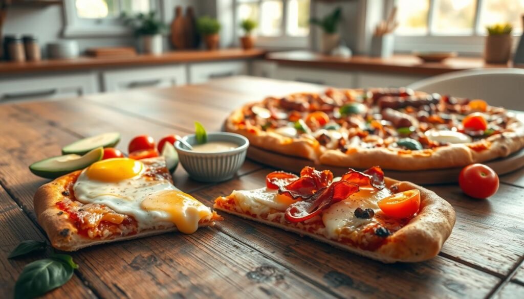 breakfast pizza pairings