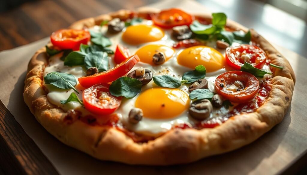 breakfast pizza vegan alternatives plant-based