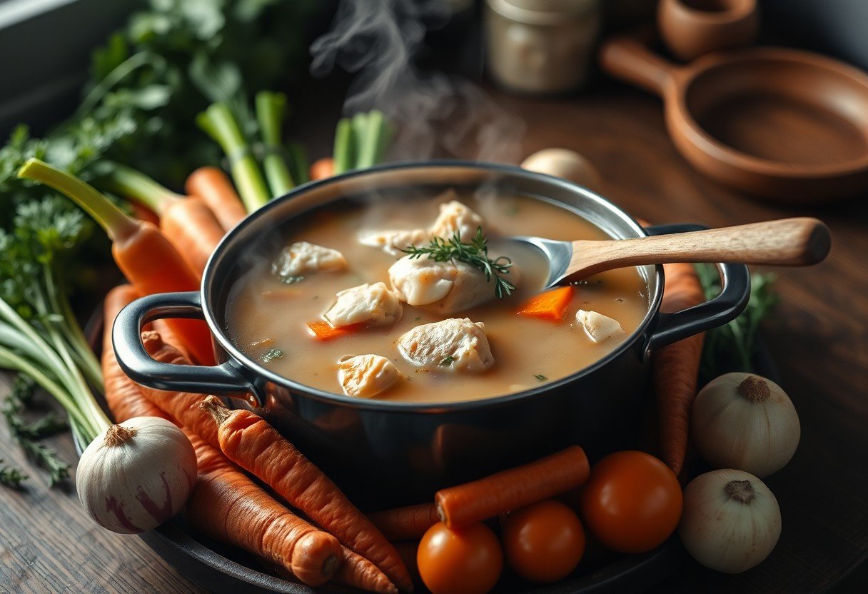 Budget-Friendly Chicken Soup Variations in One Pot