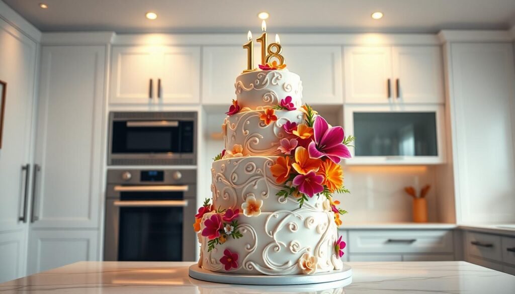 cake ideas for 18th birthday