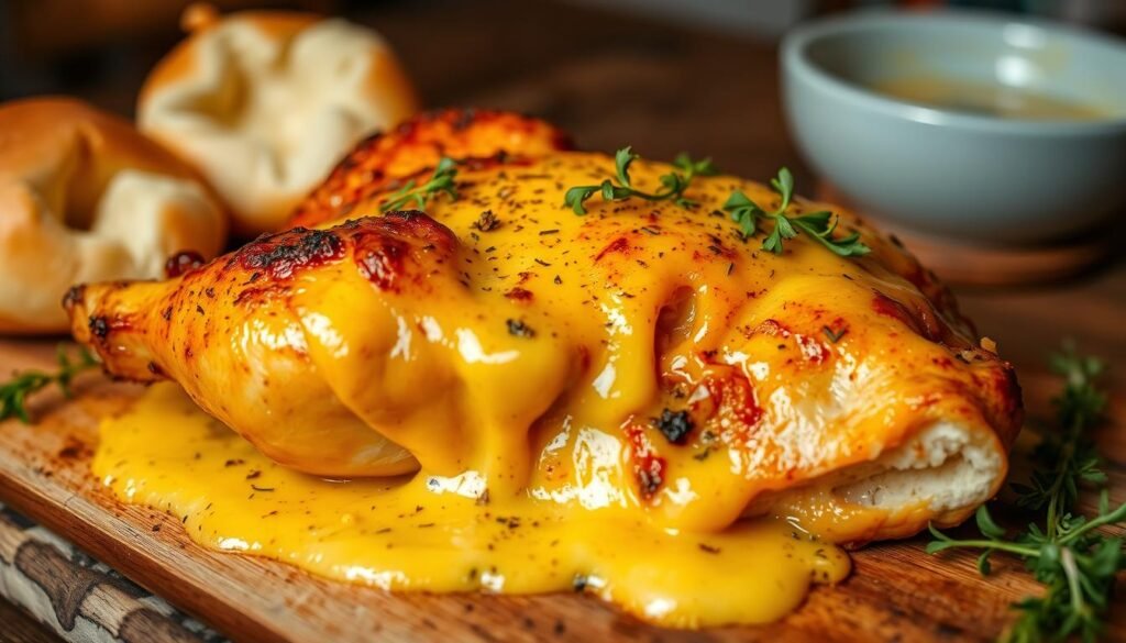 cheesy baked chicken