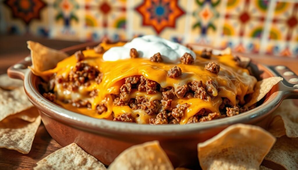 cheesy taco casserole