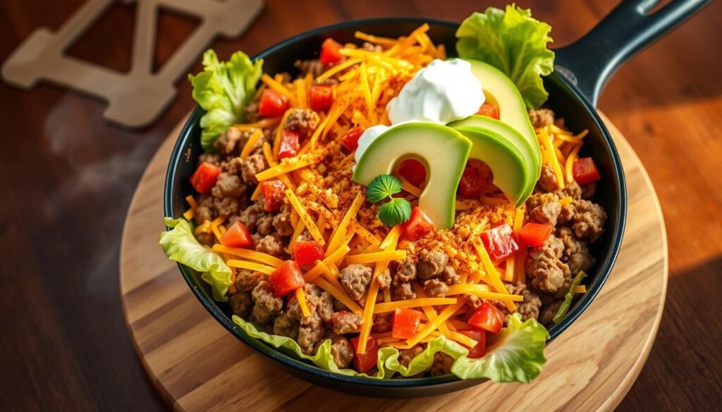 cheesy taco recipe