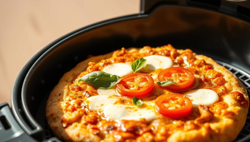 chicken crust pizza air fryer cooking method
