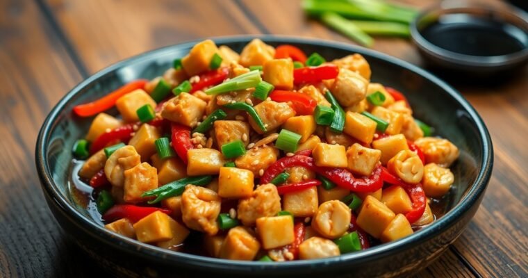 Chinese Kung Pao Chicken Without Hard-to-Find Ingredients