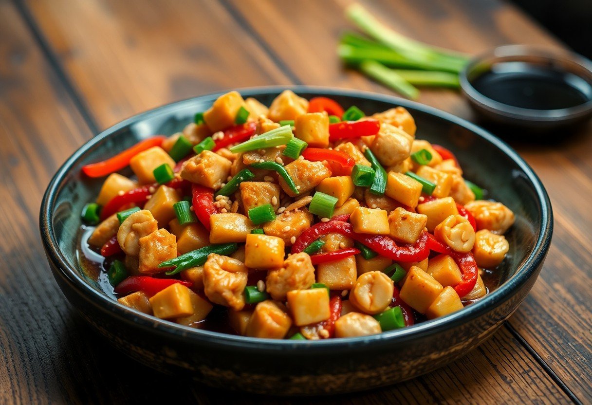 Chinese Kung Pao Chicken Without Hard-to-Find Ingredients
