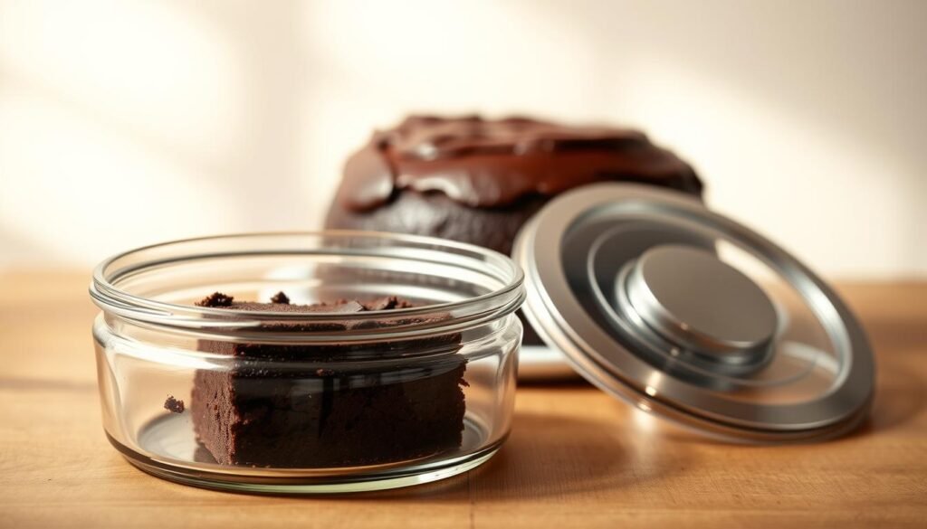 chocolate cake recipe freezing storage guidelines