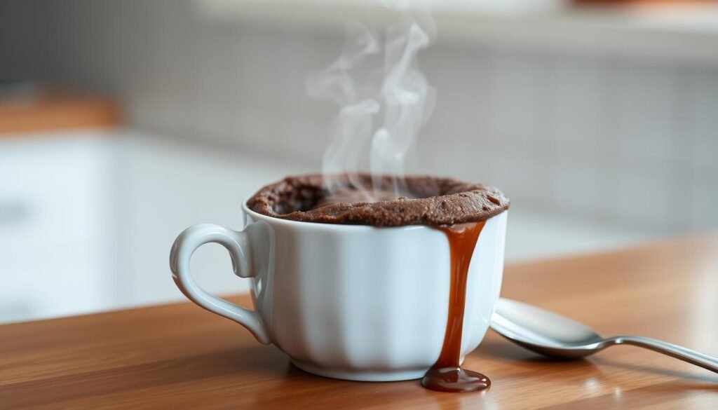 chocolate mug cake microwave recipe easy