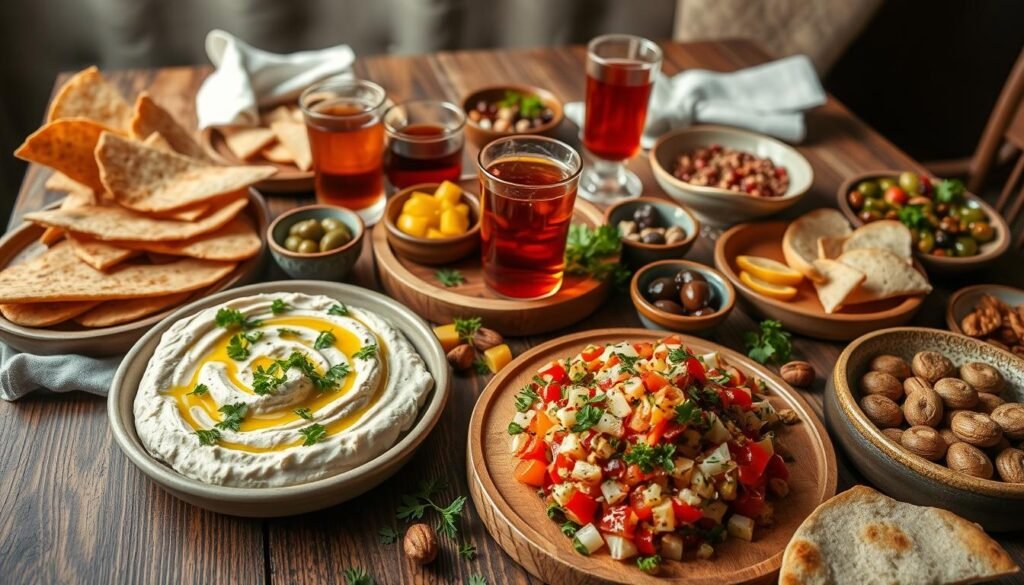classic Lebanese appetizers classic Lebanese appetizers