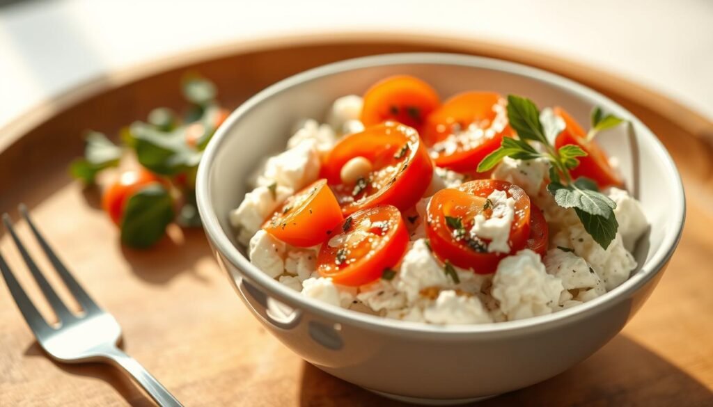 cottage cheese pizza bowl calories nutrition
