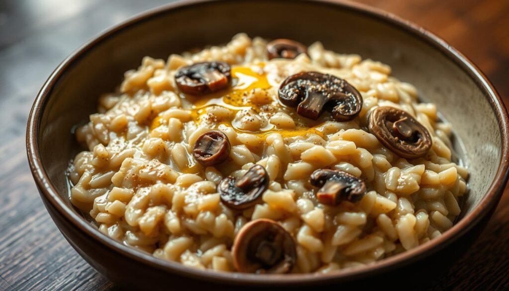 creamy mushroom risotto creamy mushroom risotto