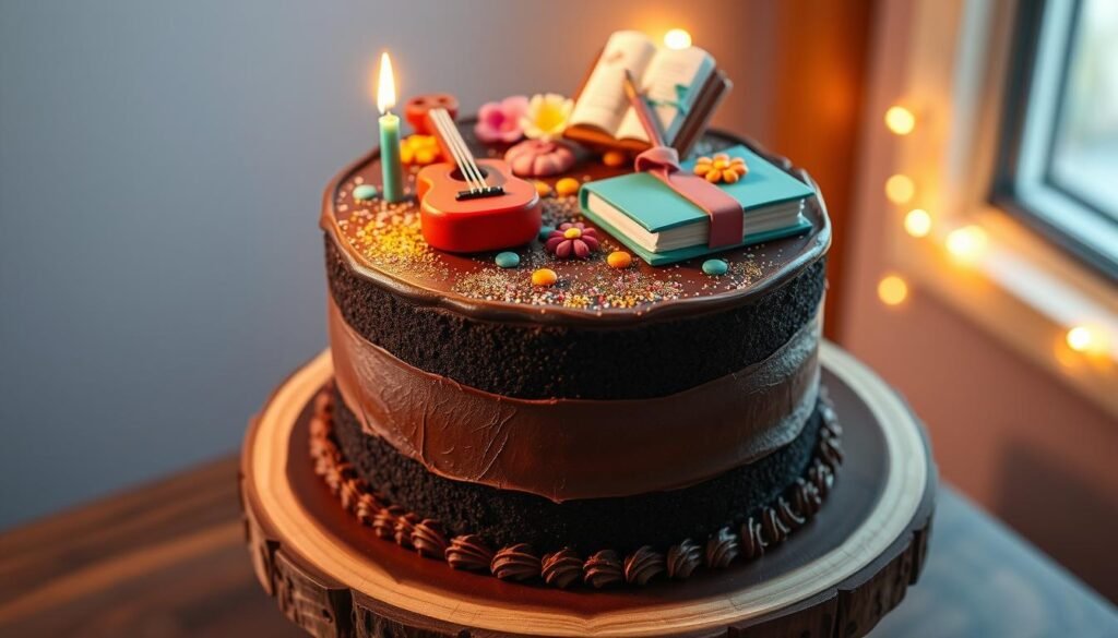 creative birthday cake for boyfriend