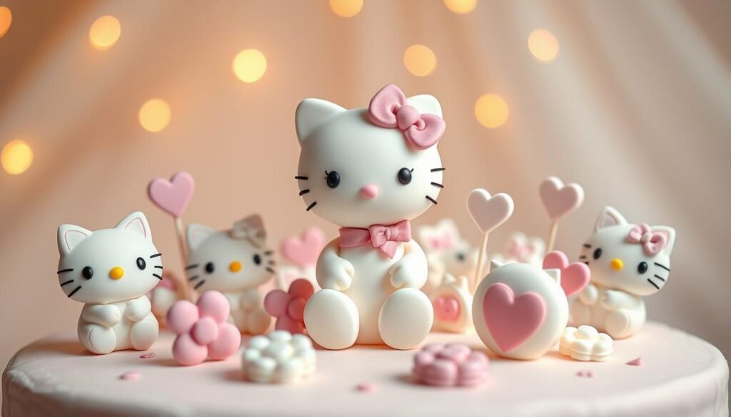 creative hello kitty cake toppers