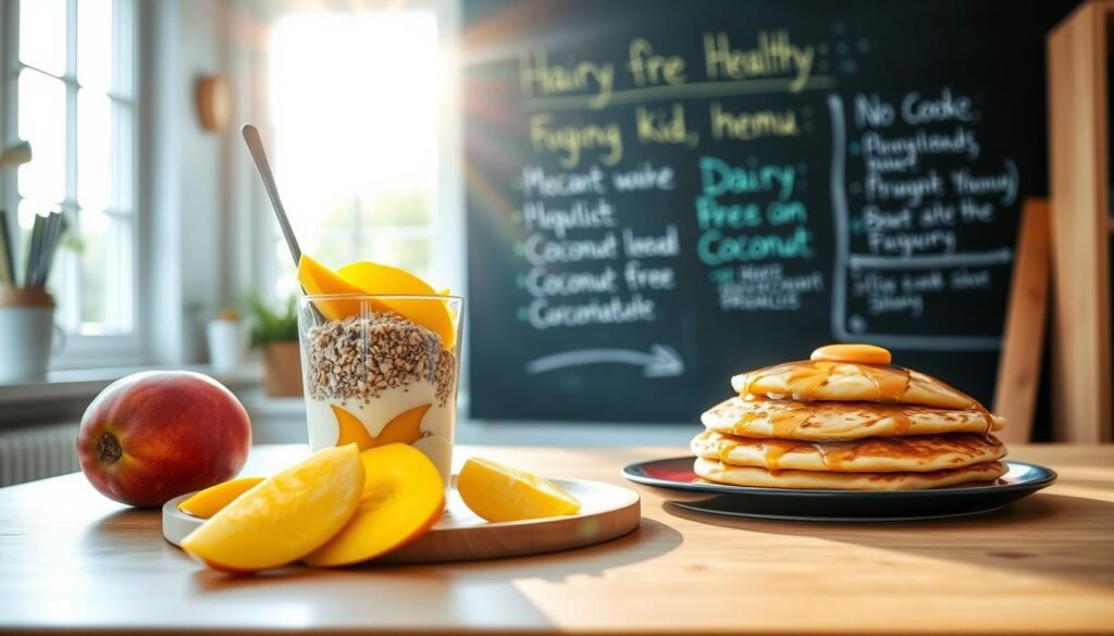 dairy-free healthy breakfast for kids