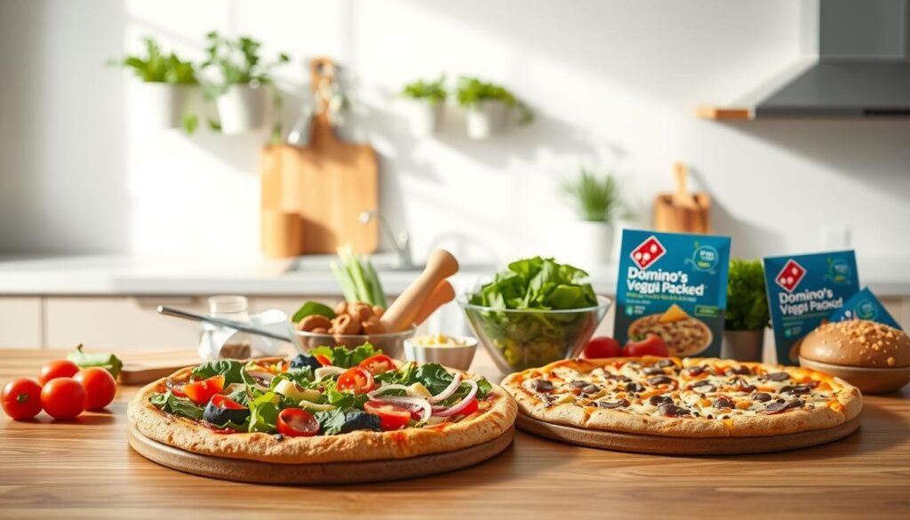 dominos pizza healthier options
