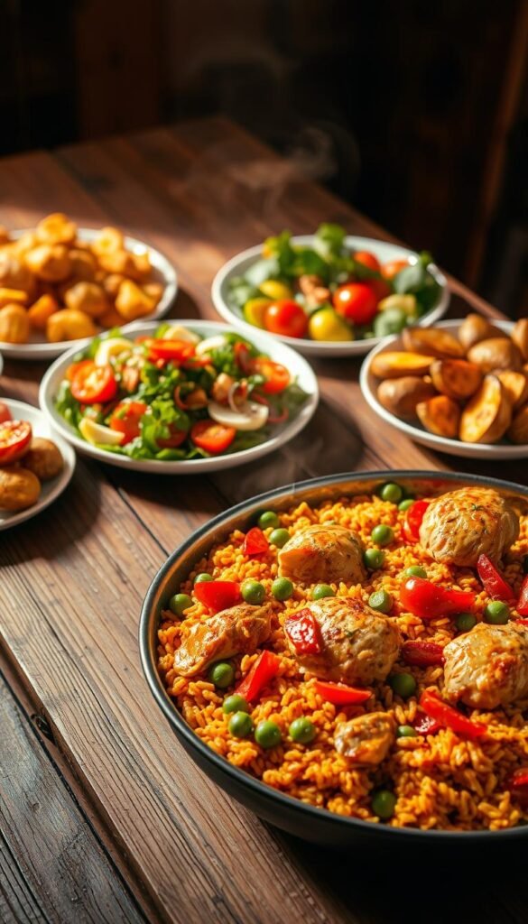 easy Spanish chicken dinners