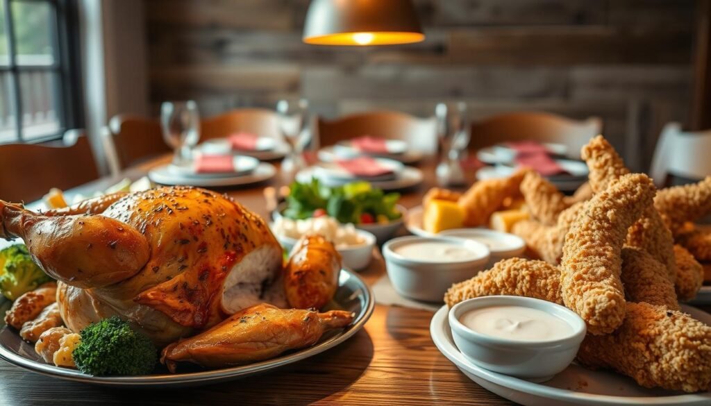 family-friendly chicken dinners
