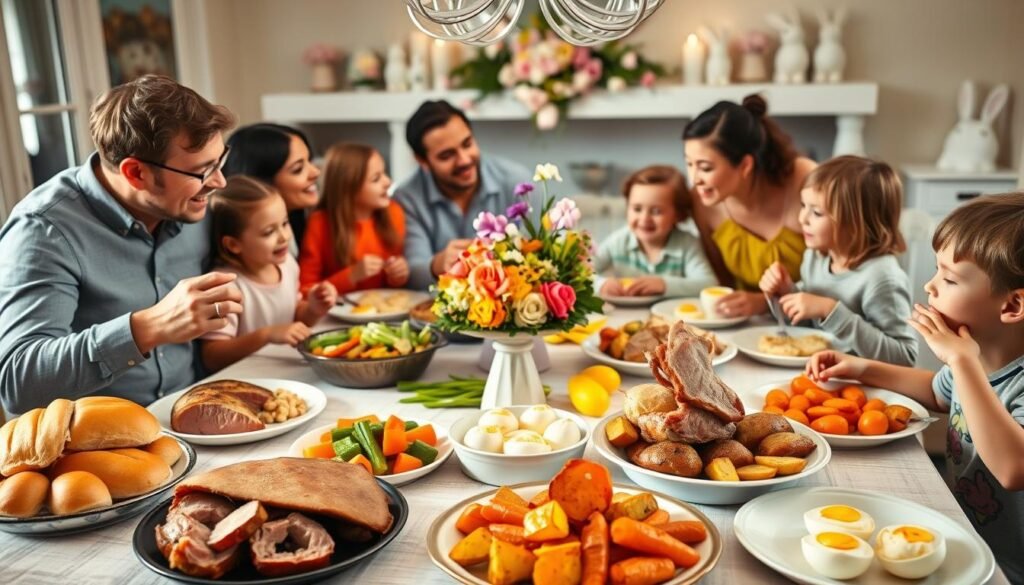 family-friendly easter dinners