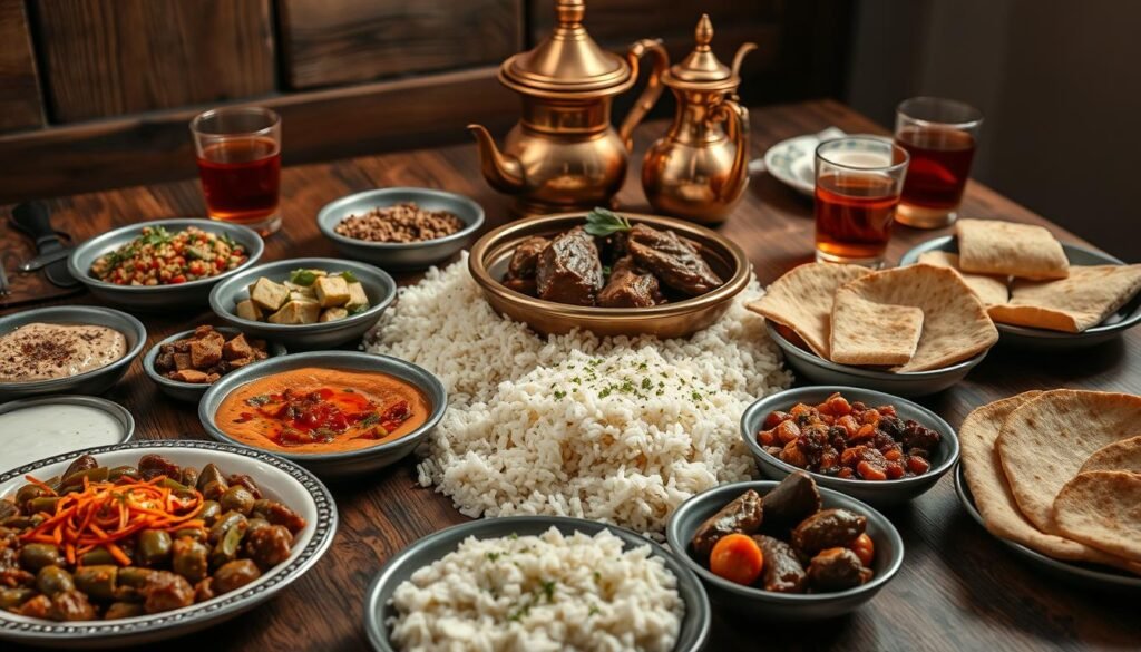 family-style arabic meals