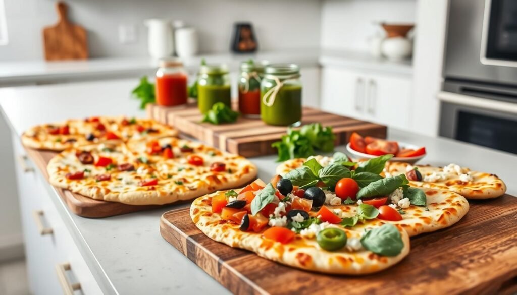 flatbread pizza party station setup guide