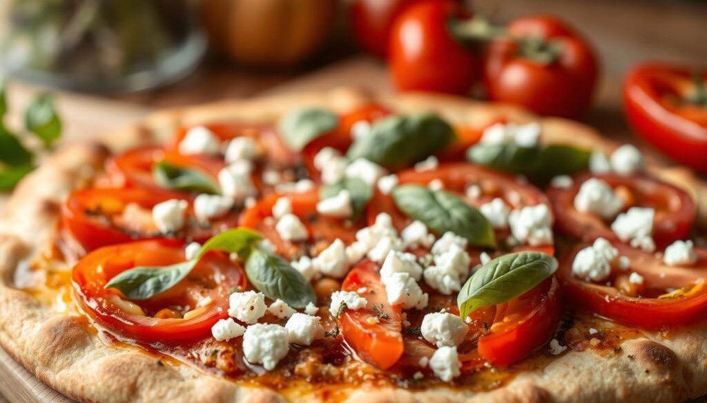 flatbread pizza seasonal toppings