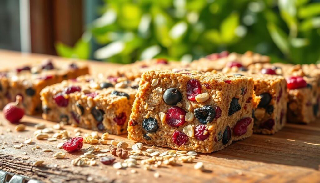 fruit-based breakfast energy bars