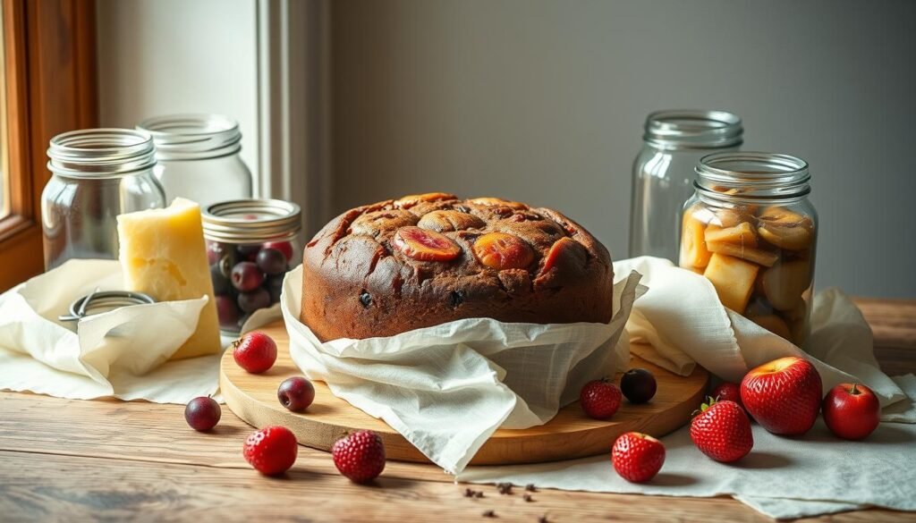 fruit cake storage guidelines longevity