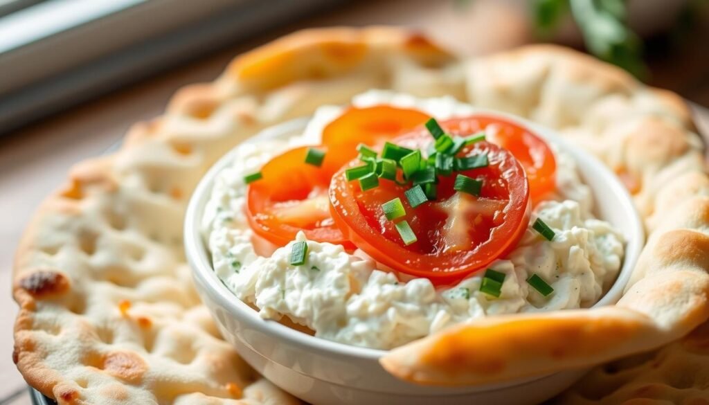 gluten-free cottage cheese pizza bowl