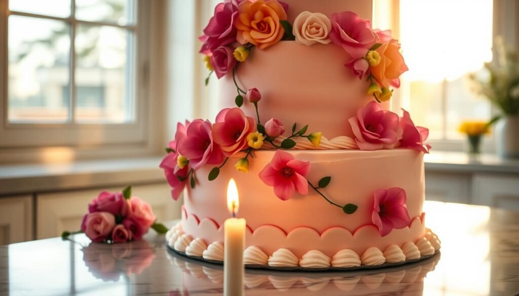 happy birthday mom cake