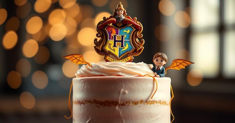 Magical Harry Potter Birthday Cake Tutorial
