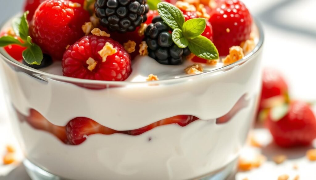 healthy Greek yogurt breakfast