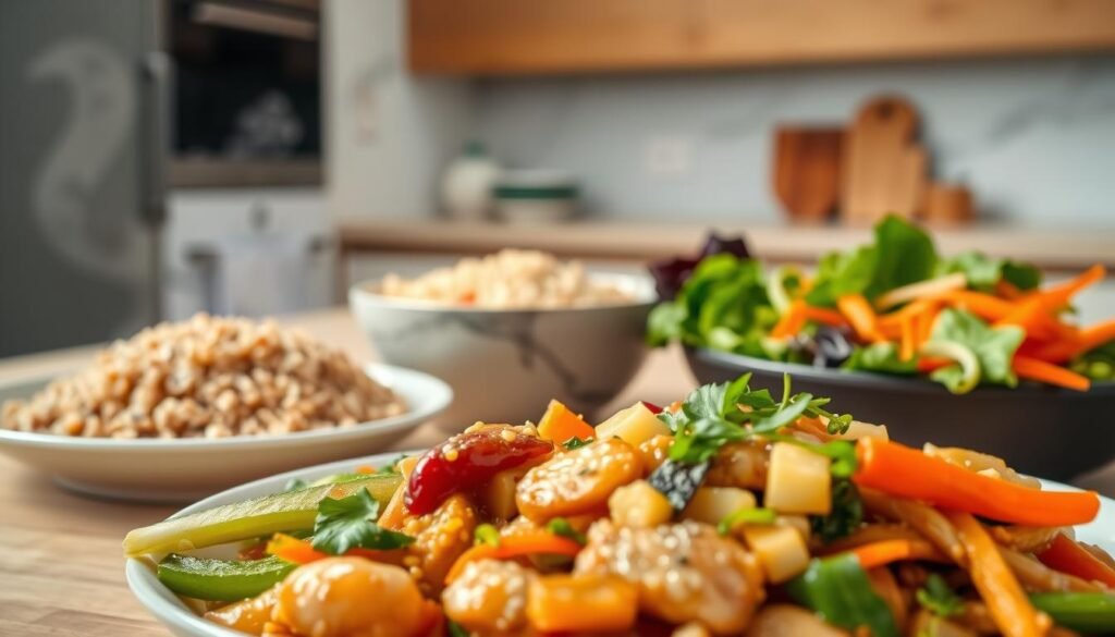 healthy homemade Chinese food