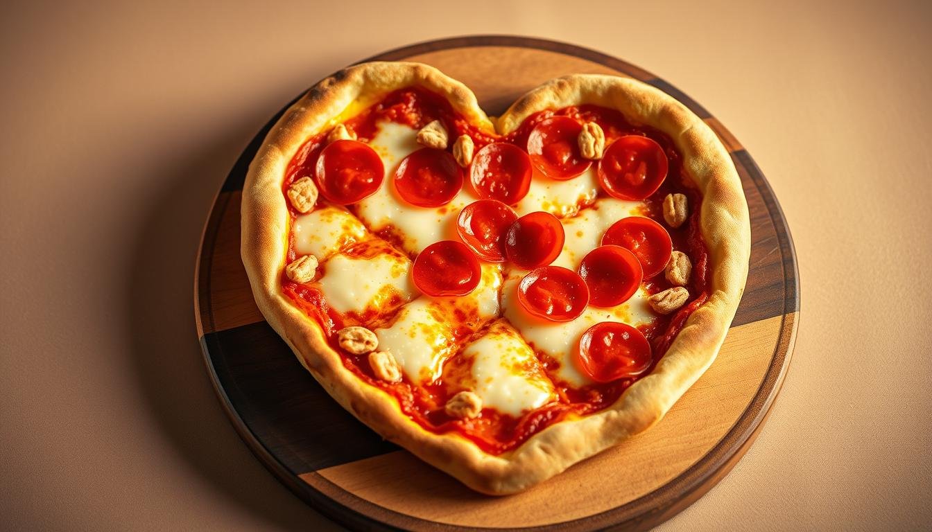 Heart Pizza: Edible Love Notes for Special Occasions
